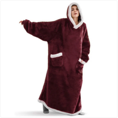 The Snug & Merry Hooded Blanket